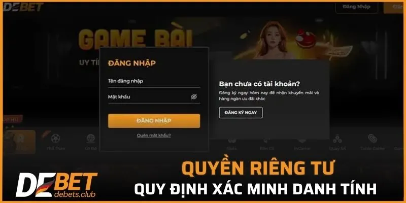 Quy định xác minh danh tính trong Quyền riêng tư